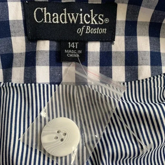 **NEW Chadwicks of Boston Plaid Blazer - Picture 7 of 8